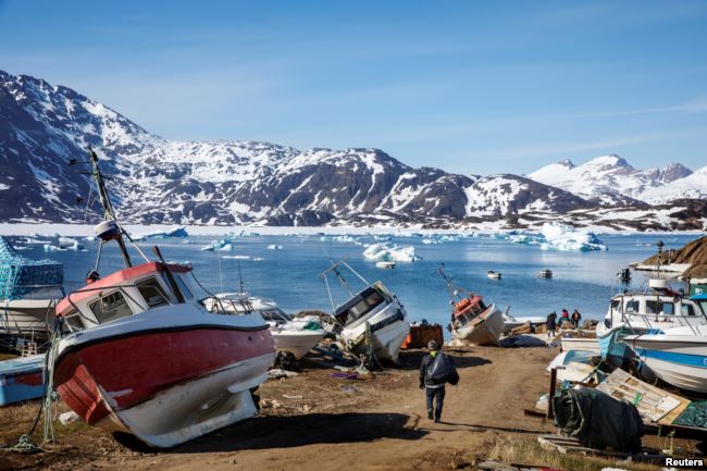  Study: As Ice Melts, Greenland Could Become Big Sand Exporter