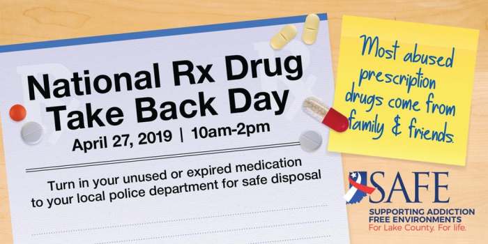  Rhode Island State Police to Participate in DEA’s National Prescription Drug Take Back Day on Saturday
