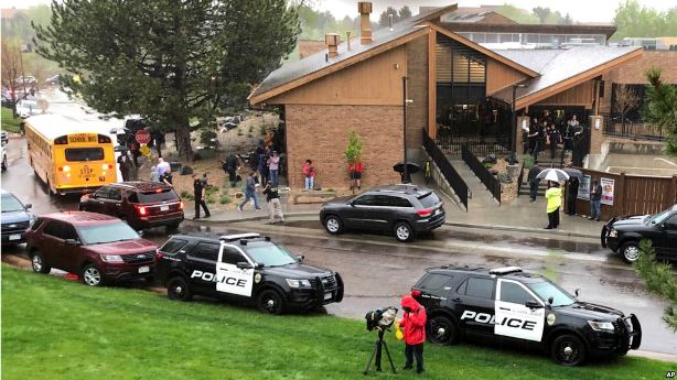  Students Kill Classmate, Injure 8 at School Near Columbine