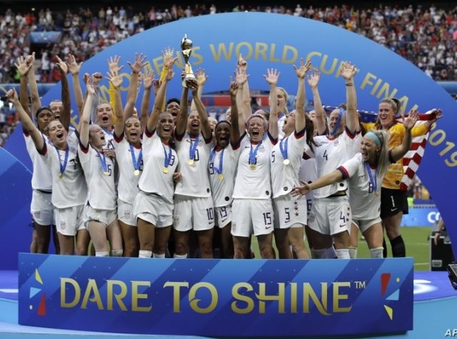 US Women’s Soccer Team Revels in World Cup Victory US Women’s Soccer Team Revels in World Cup Victory