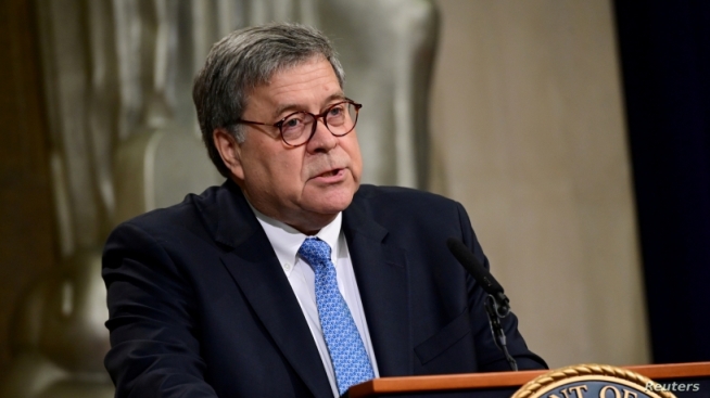  AG Barr Draws Democratic Fire for Handling of Trump Whistleblower Complaint