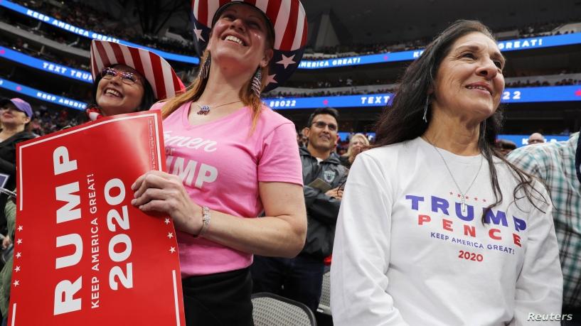  Trump Rallies Supporters in Texas