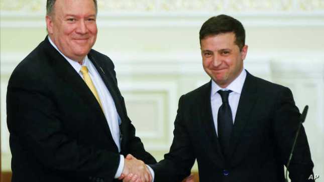  Pompeo Pledges Ongoing Support for Ukraine During Kyiv Visit