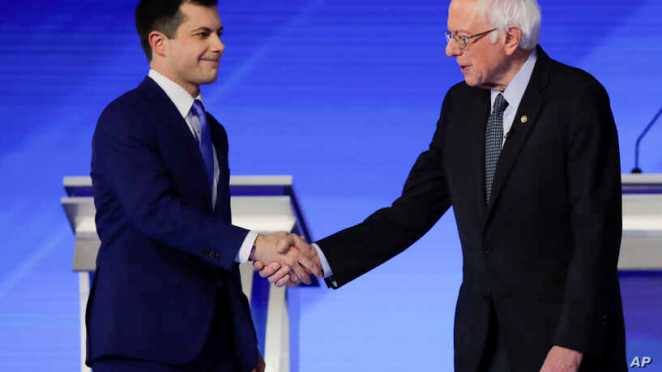  Sanders, Buttigieg Lead Muddled Democratic Race