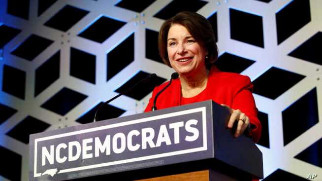  Amy Klobuchar Ends US Democratic Presidential Bid