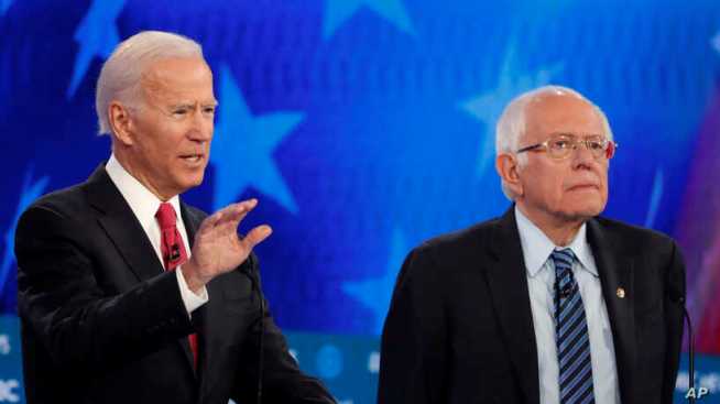  Democratic Presidential Race Narrows as Resurgent Biden Faces Off With Sanders