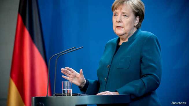  Germany’s Merkel Shines in Virus Crisis Even as Power Wanes