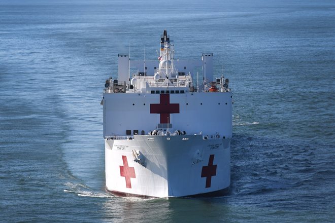  US Naval Hospital Ship to Deploy to New York City