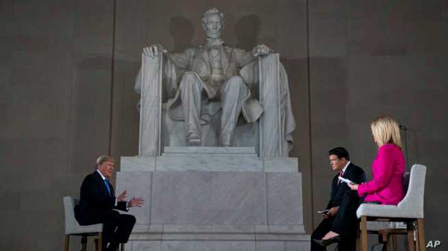  Trump Says US Press Treats Him Worse than Lincoln