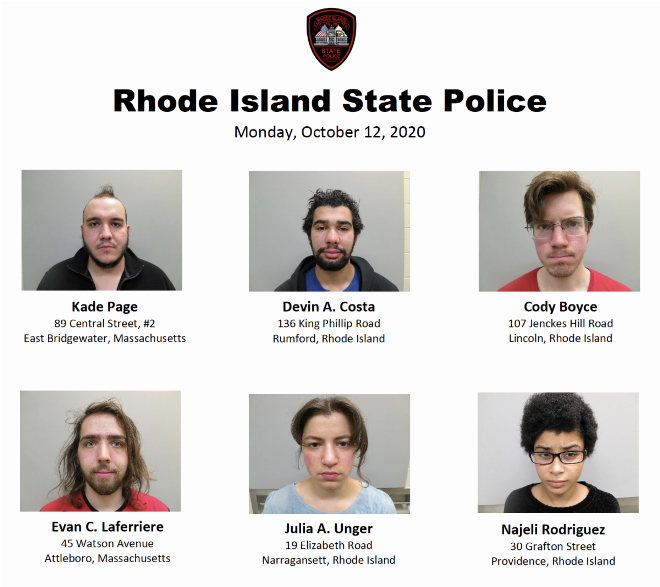  Rhode Island State Police Arrest Seven for Blocking Highway