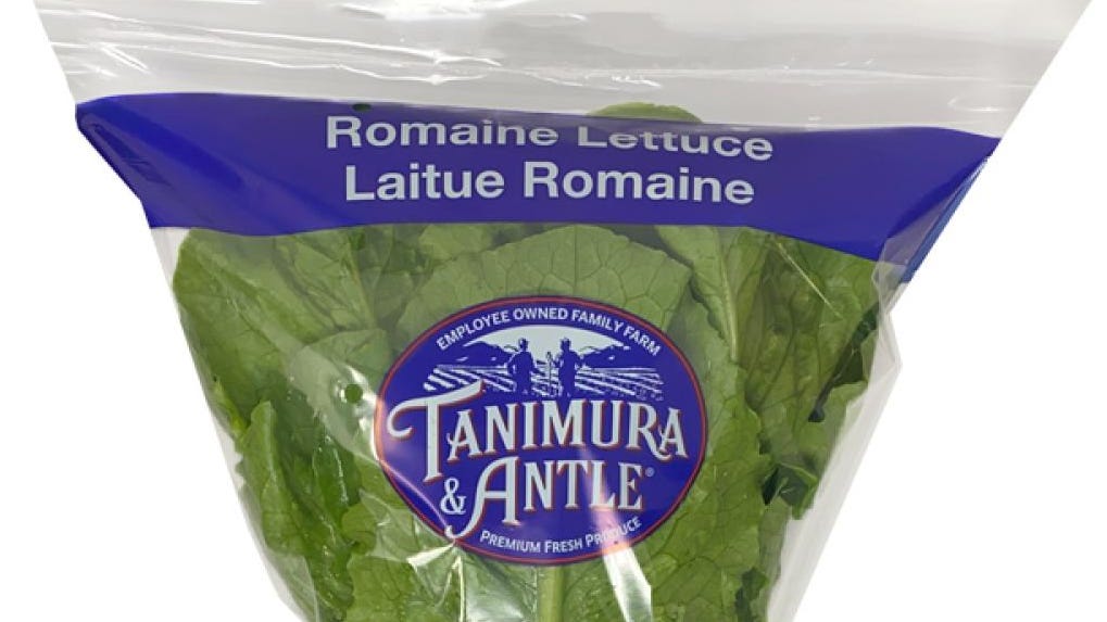  Health Advisory Issued for Tanimura and Antle Romaine Lettuce