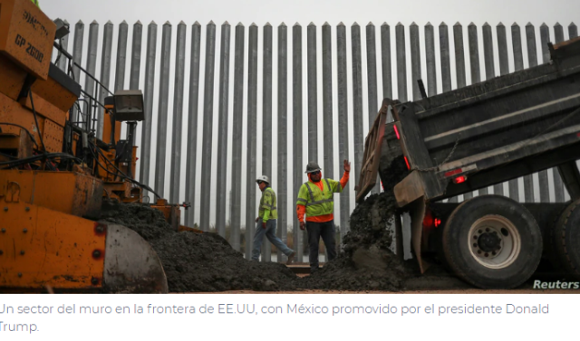 Trump visita frontera de EE.UU. con México Trump visita frontera de EE.UU. con México