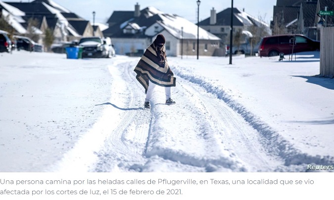  Biden visitará Texas, el estado más afectado por la tormenta Viola