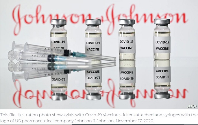  EE.UU. confirma seguridad y eficacia de la vacuna de Johnson & Johnson