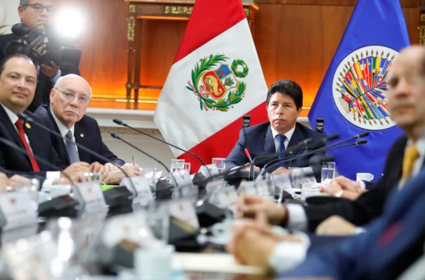  Delegación de la OEA inicia su misión en Perú en medio de compleja crisis política