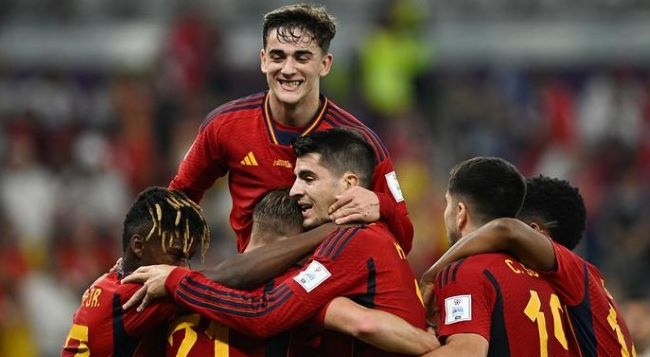  España hunde 7-0 a Costa Rica en su debut en Qatar 2022