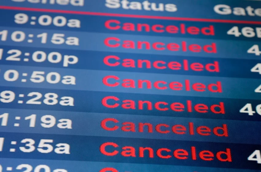  Southwest cancela miles de vuelos más en EEUU por malas condiciones atmosféricas