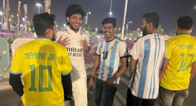  Qatar 2022: los obreros extranjeros celebran su propia Copa Mundial
