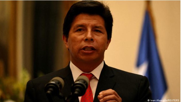  Congreso de Perú aprueba acusar a Pedro Castillo por corrupción