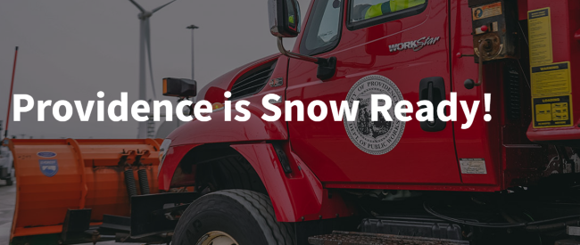  La ciudad de Providence se prepara para la nieve y las condiciones resbaladizas el viernes y el sábado