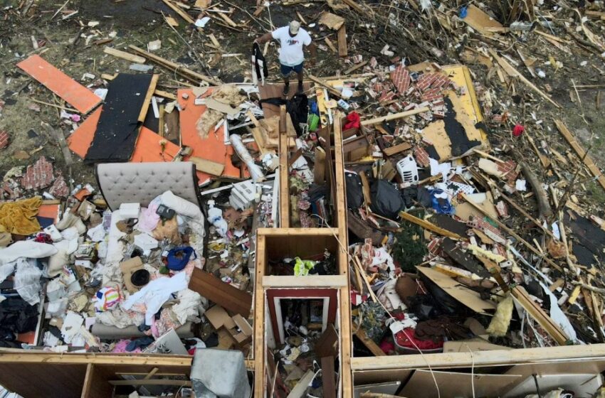  Abrumadora recuperación en curso en Mississippi devastado por tornados