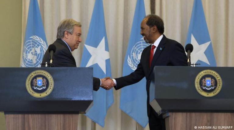 Secretario General de la ONU visita por sorpresa Somalia