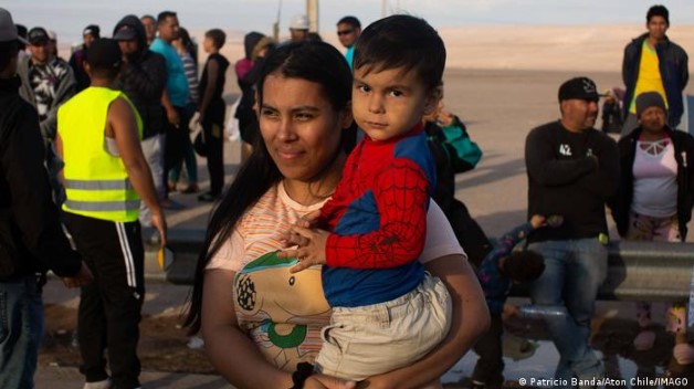  Migrantes venezolanos varados en la frontera chilena: ¿regresar a casa?
