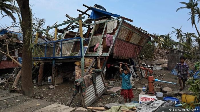  Ciclón Mocha dejó 145 muertos en Birmania
