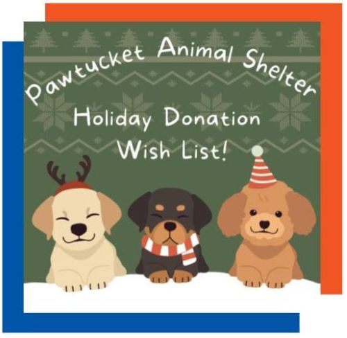 Done al Refugio de Animales en Pawtucket esta Navidad
