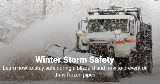  La Cruz Roja ofrece consejos para mantenerse seguro durante la tormenta inverna