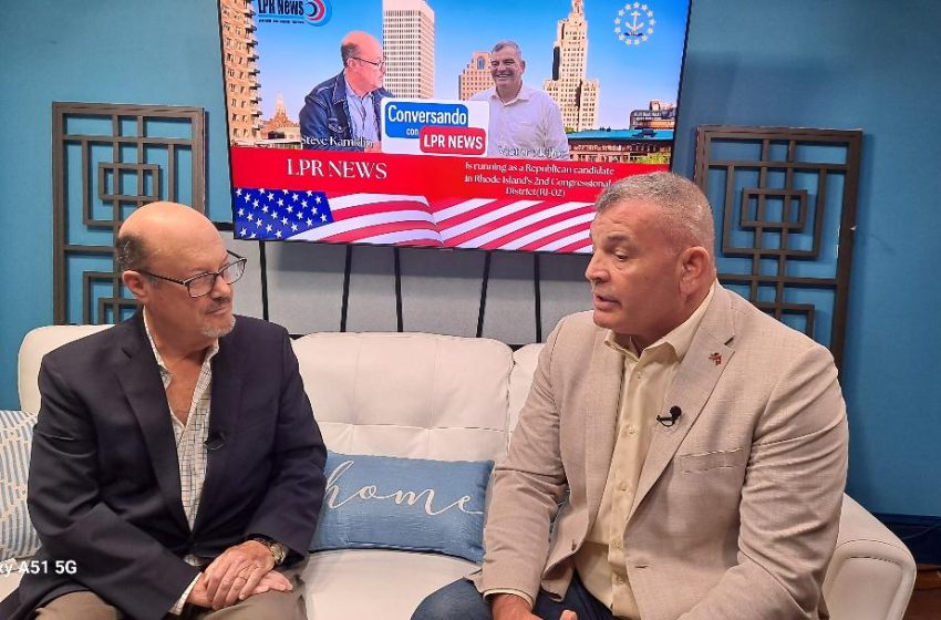  El republicano Vic Mellor se postula para el segundo distrito congresional de Rhode Island.
